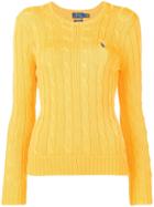 Polo Ralph Lauren Cable Knit Pullover - Yellow