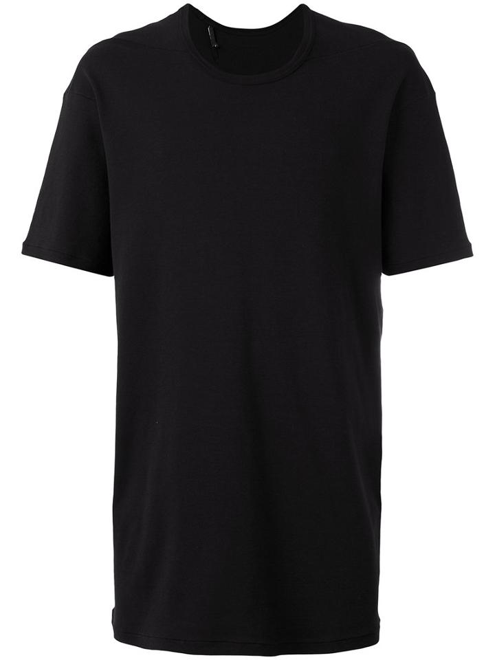 11 By Boris Bidjan Saberi Loose-fit T-shirt, Men's, Size: Large, Black, Cotton