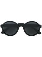 Mykita - Mykita X Maison Margiela 'raw' Sunglasses - Unisex - Acetate - One Size, Black, Acetate