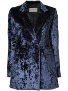 Strateas Carlucci Double Breasted Blazer - Blue