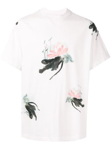 Fengchen Wang Flower Print T-shirt - White