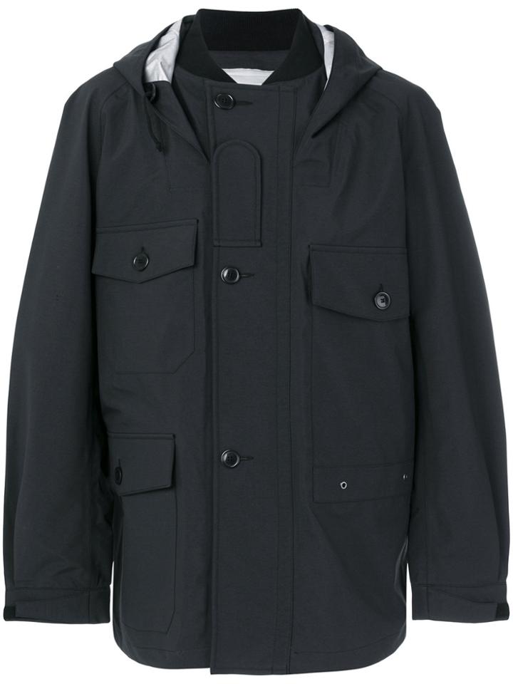 Junya Watanabe Comme Des Garçons Man Classic Fitted Coat - Black