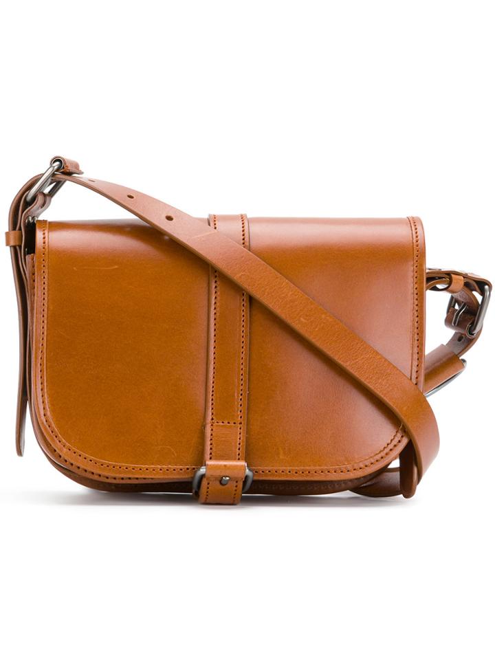 A.f.vandevorst Buckled Cross Body Bag - Brown