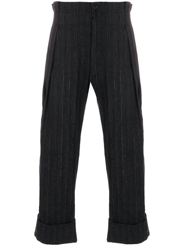 Ann Demeulemeester Paperbag Waist Trousers - Black