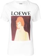 Loewe Portrait Crewneck T-shirt - White