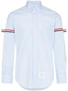 Thom Browne Stripe-detail Shirt - Blue