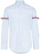 Thom Browne Stripe-detail Shirt - Blue