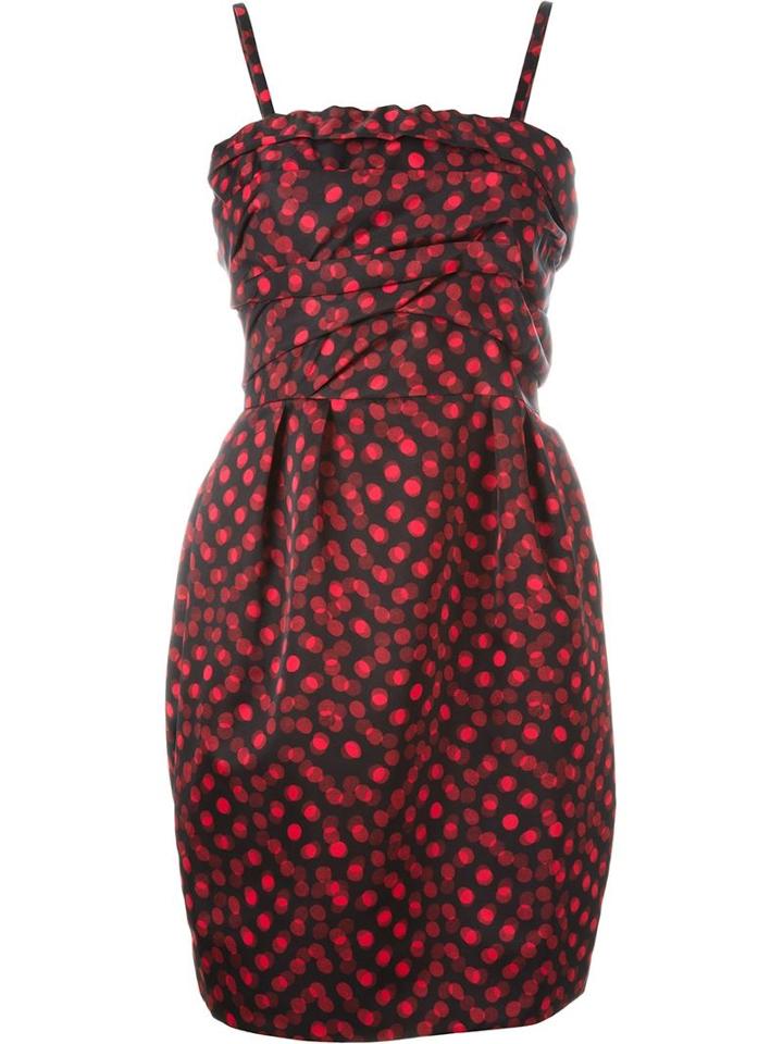 Mcq Alexander Mcqueen Hazy Lights Print Dress