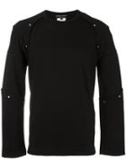 Comme Des Garçons Homme Plus Crew Neck Jumper, Men's, Size: Small, Black, Wool