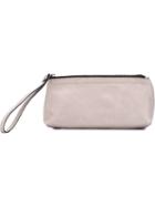Ann Demeulemeester Embossed Quote Pouch