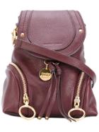 See By Chloé Polly Backpack - Red
