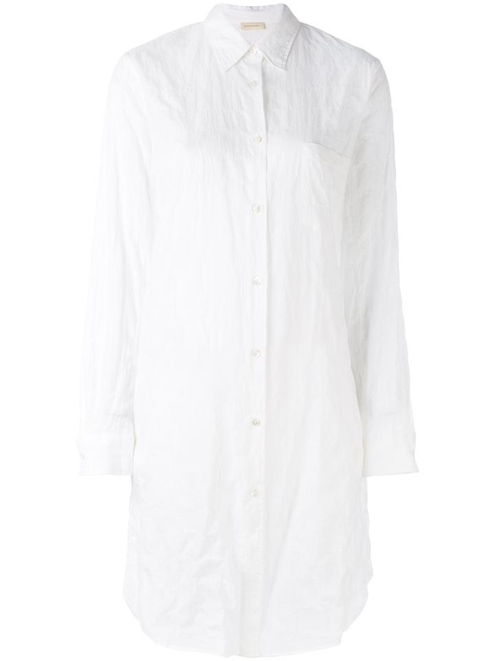 Wunderkind - Oversized Shirt - Women - Cotton/polyurethane - 34, White, Cotton/polyurethane