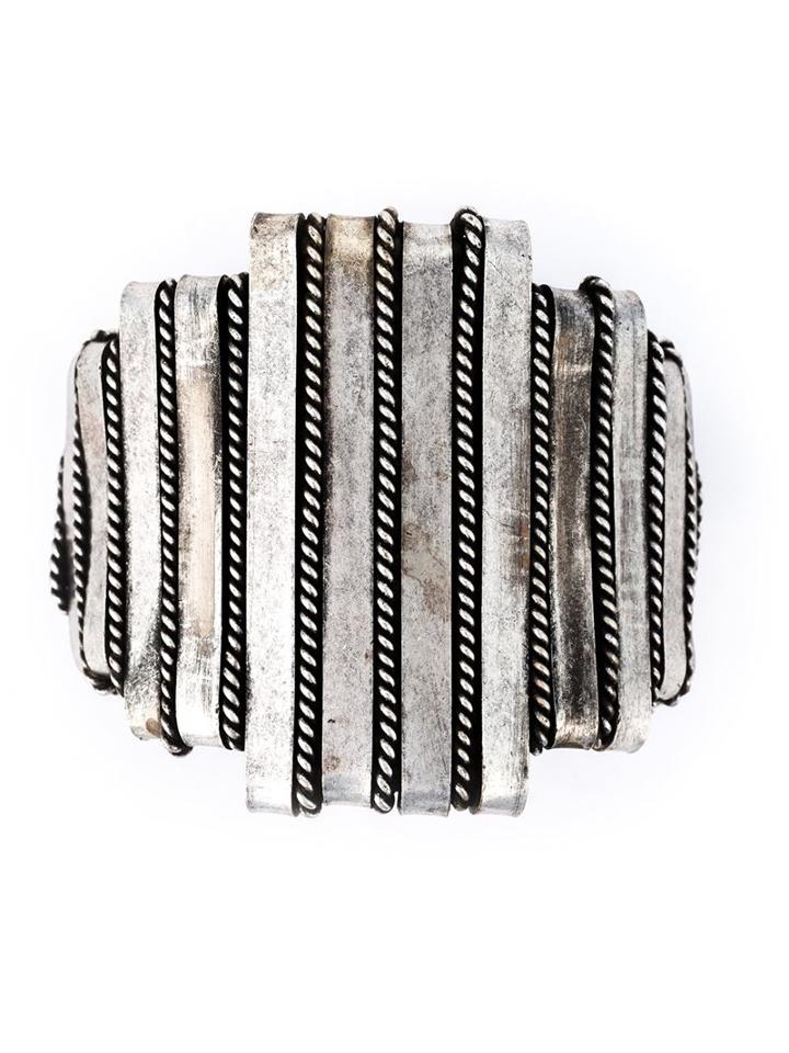 Claude Montana Vintage Striped Cuff
