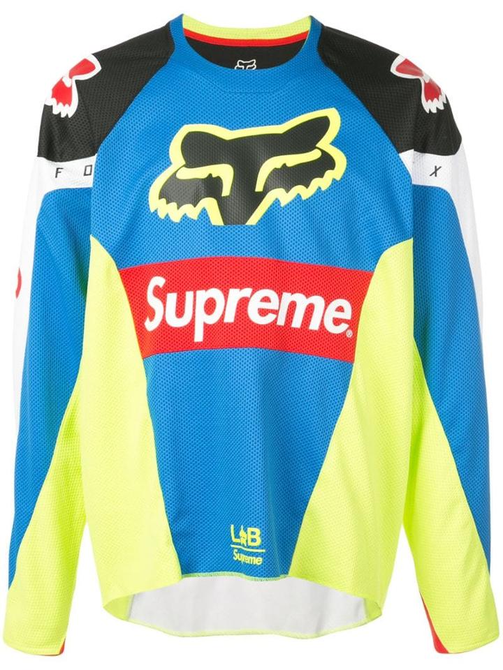 Supreme Fox Racing Moto Jersey Top Ss18 - Multicolour