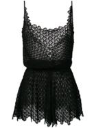 Missoni Mare Lace Playsuit - Black