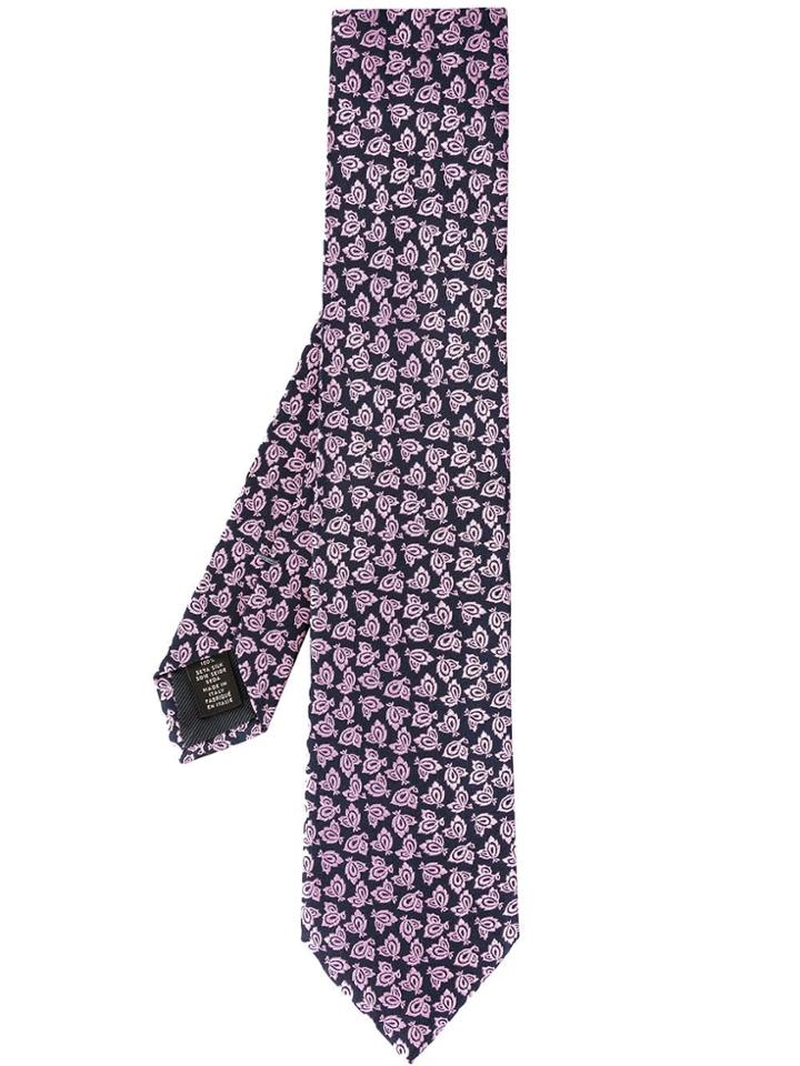 Ermenegildo Zegna Patterned Tie - Pink