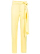 Tufi Duek Trousers With Bow Detail - Yellow & Orange