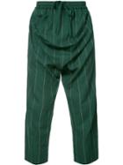 Vivienne Westwood Man - 'tilke' Trousers - Men - Virgin Wool - 48, Green, Virgin Wool