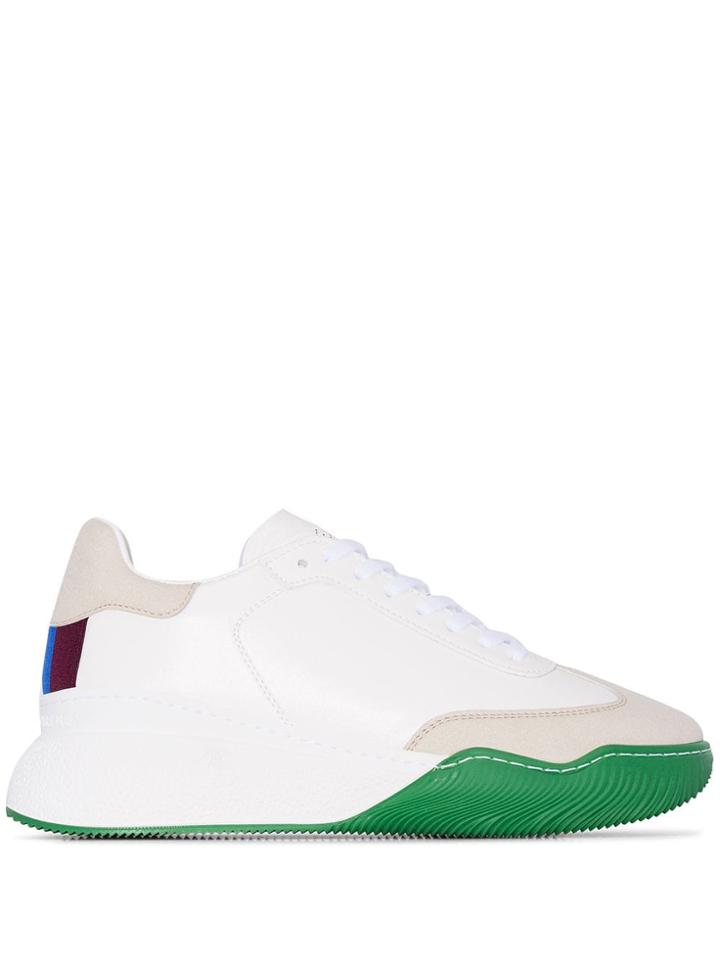 Stella Mccartney White Loop Low-top Chunky Sneakers