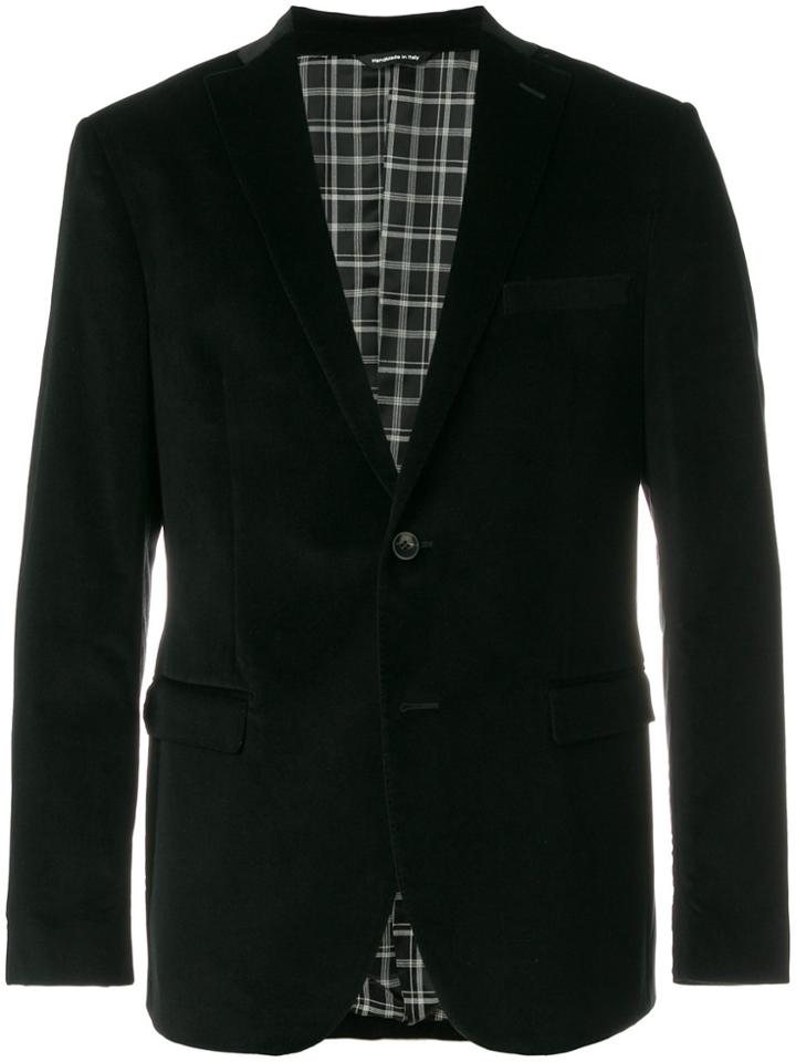 Claudio Tonello Fitted Blazer - Black