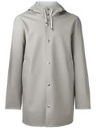 Stutterheim Stockholm Raincoat, Adult Unisex, Size: Large, Nude/neutrals, Cotton/pvc/polyester