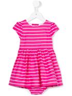 Striped Dress - Kids - Cotton - 12 Mth, Pink/purple, Ralph Lauren Kids
