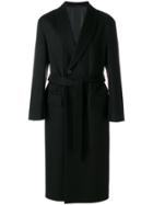 Wooyoungmi Belted Coat - Black