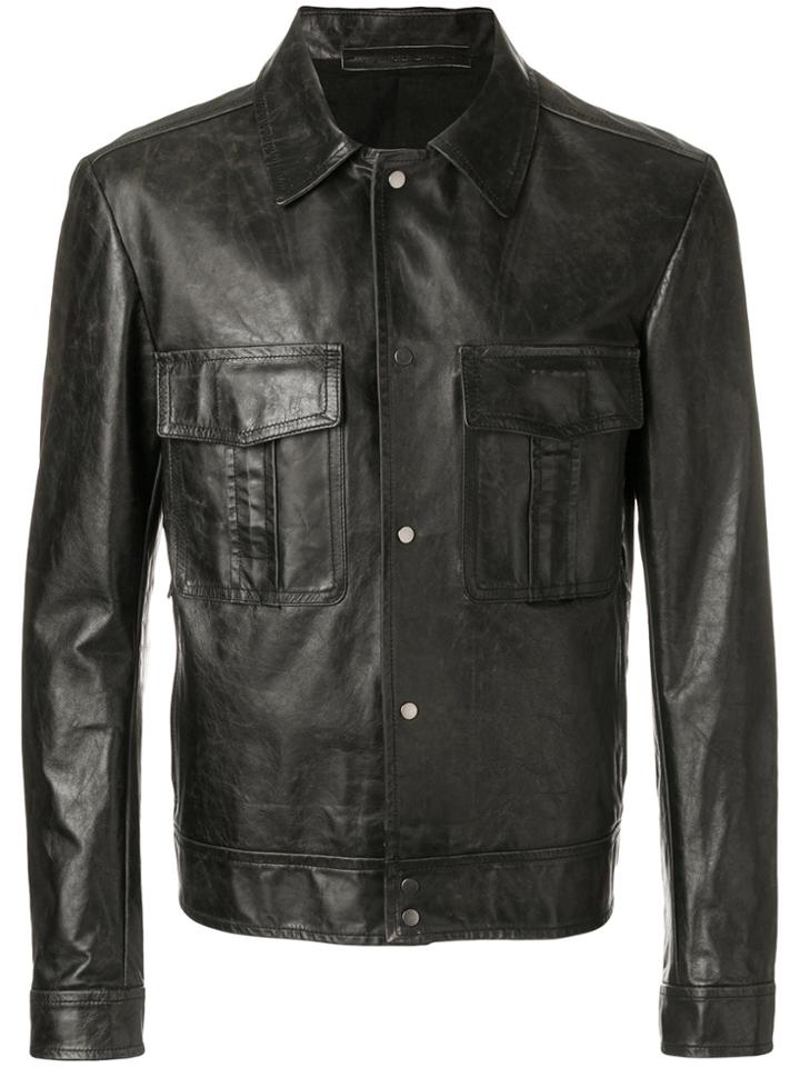Salvatore Santoro Flap Pocket Jacket - Black