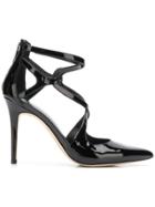Michael Michael Kors Pointed Strappy Pumps - Black
