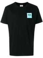 Wood Wood Printed Logo T-shirt - Black