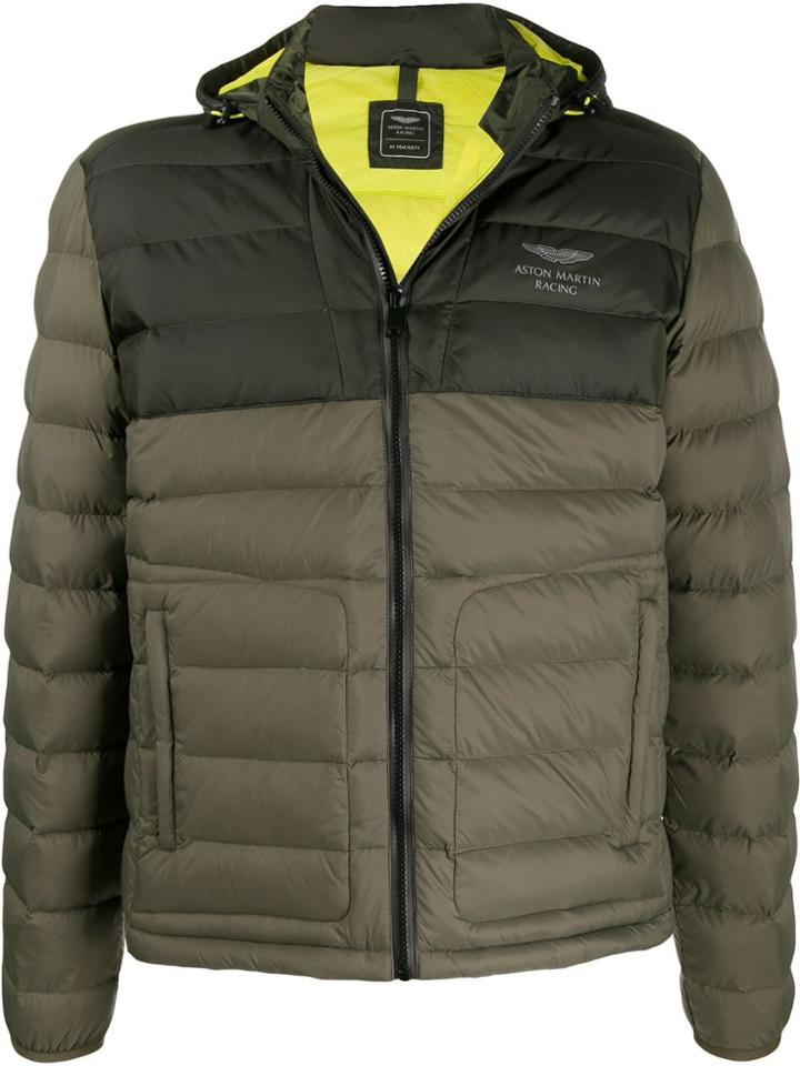 Hackett 'aston Martin Racing' Core Ski Jacket - Green