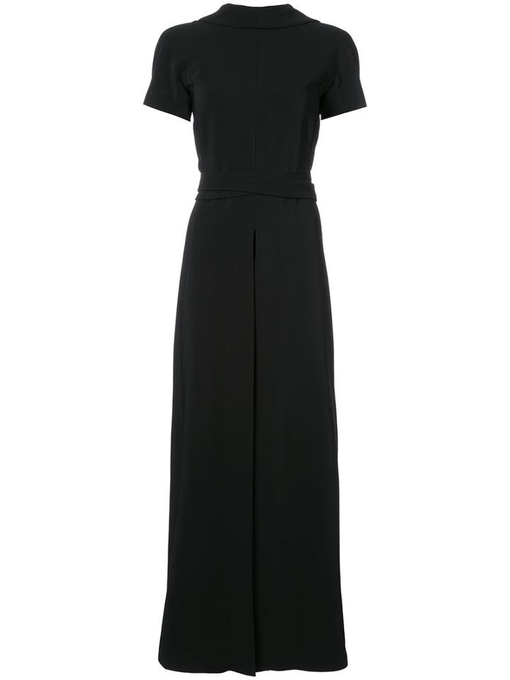Rosetta Getty - Flared Maxi Dress - Women - Spandex/elastane/viscose - 8, Black, Spandex/elastane/viscose