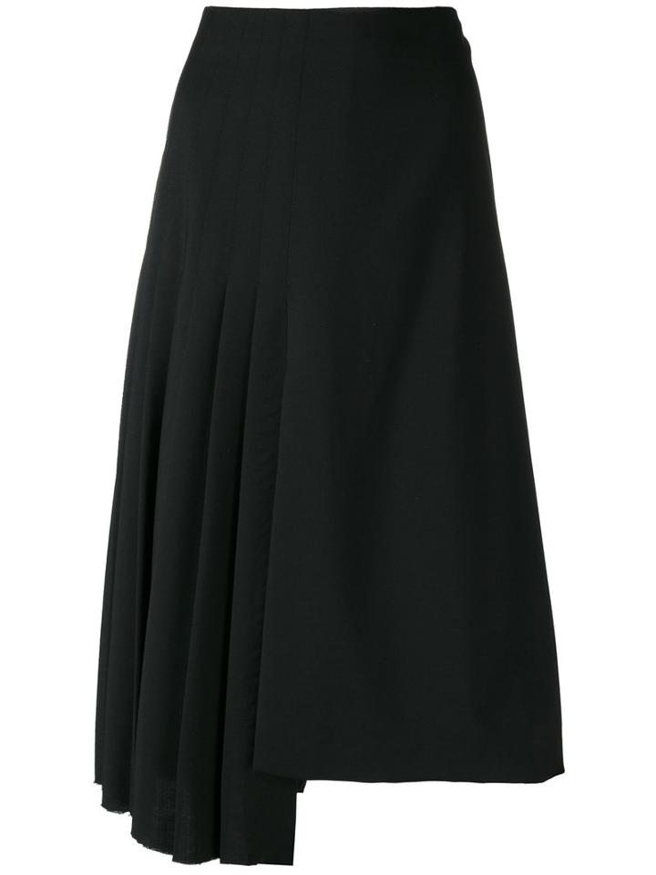 Golden Goose Deluxe Brand - Plissé Skirt - Women - Silk/acetate/virgin Wool - Xs, Black, Silk/acetate/virgin Wool