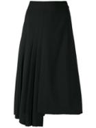 Golden Goose Deluxe Brand - Plissé Skirt - Women - Silk/acetate/virgin Wool - Xs, Black, Silk/acetate/virgin Wool