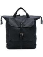 Ally Capellino Frances Waxed Rucksack - Black