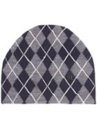 Maison Michel - Diamond Embroidered Beanie Hat - Women - Wool - One Size, Blue, Wool