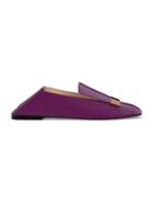 Sergio Rossi Sr1 Customisable Slippers - Pink & Purple
