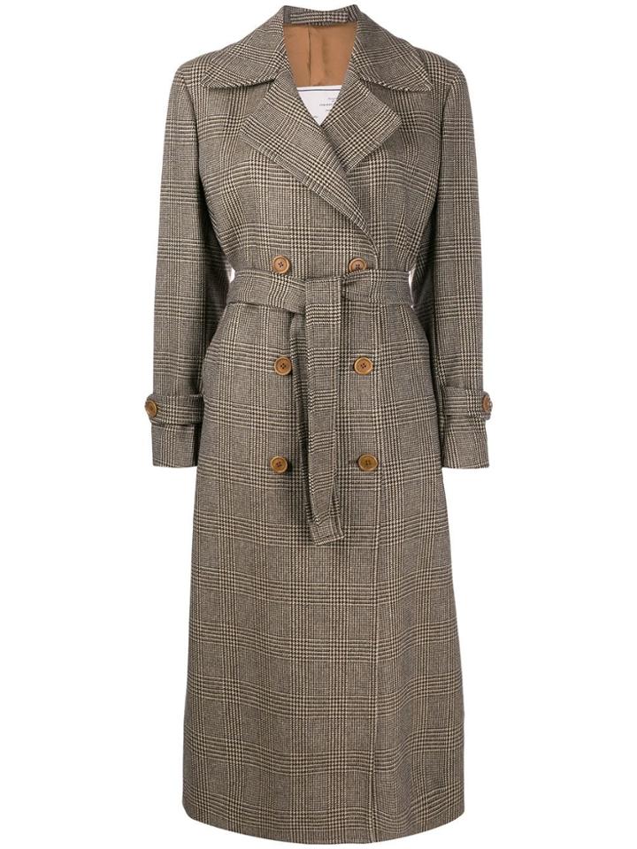 Giuliva Heritage Collection The Christie Double Breasted Coat - Brown