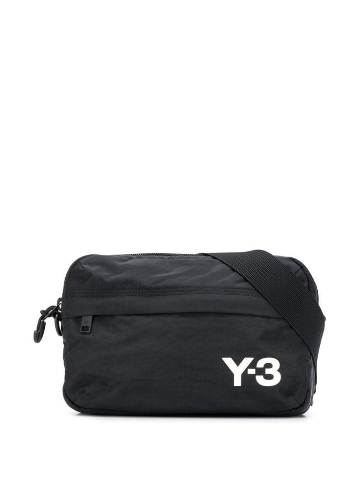 Y-3 Logo Crossbody Bag - Black