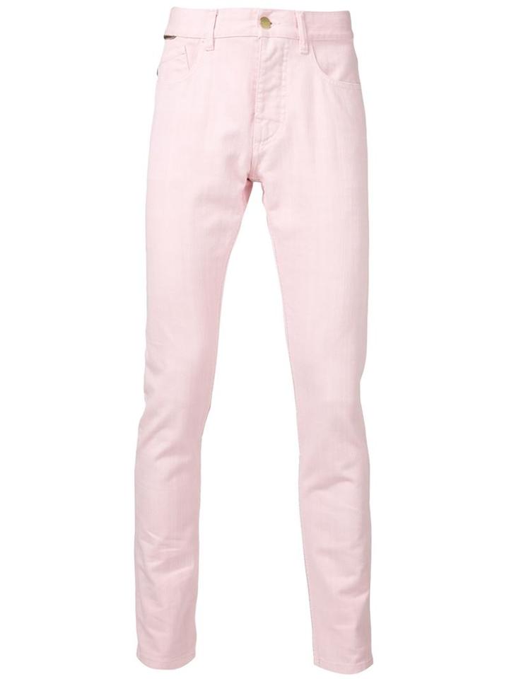 Marc Jacobs Denim Slim Jeans, Men's, Size: 50, Pink/purple, Cotton