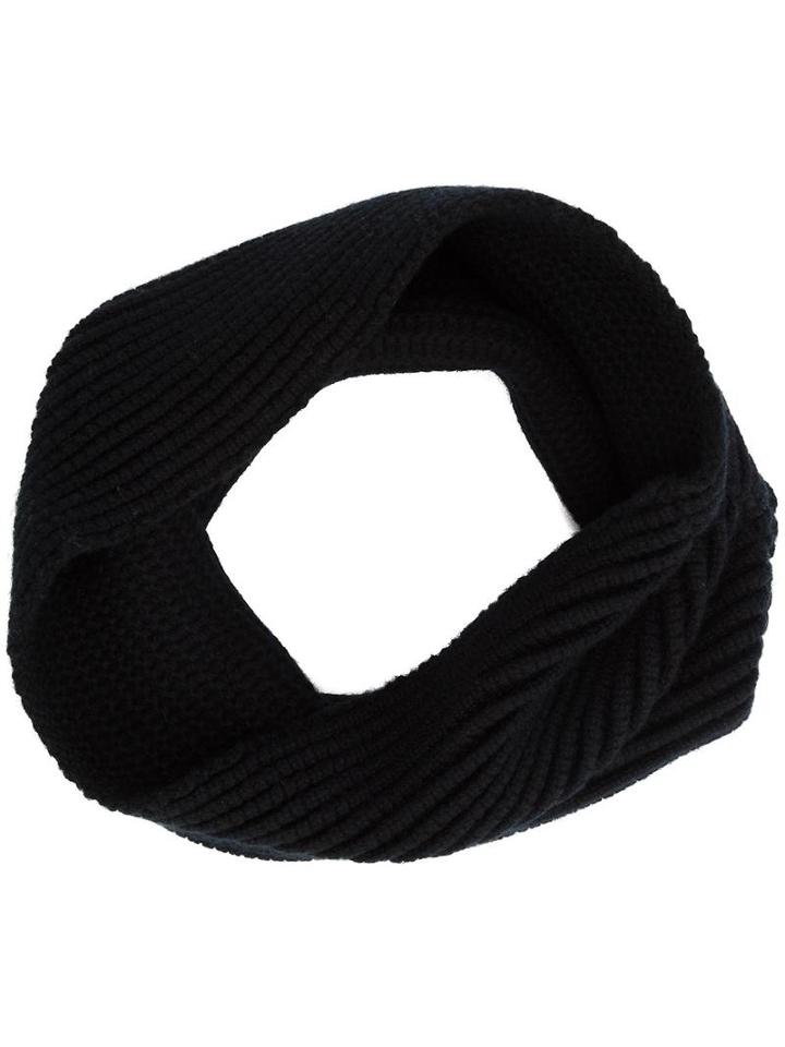 Maiyet Knitted Snood, Women's, Black, Cashmere