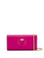 Salvatore Ferragamo Logo Mini Clutch - Pink
