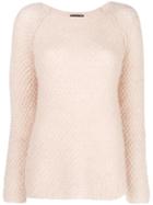 Phisique Du Role Textured Sweater - Nude & Neutrals