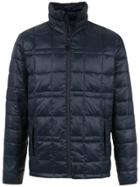 Track & Field Quilted Effect Jacket - Blue