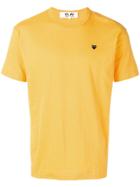 Comme Des Garçons Play Basic T-shirt - Yellow
