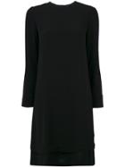 Aspesi Round Neck Dress - Black
