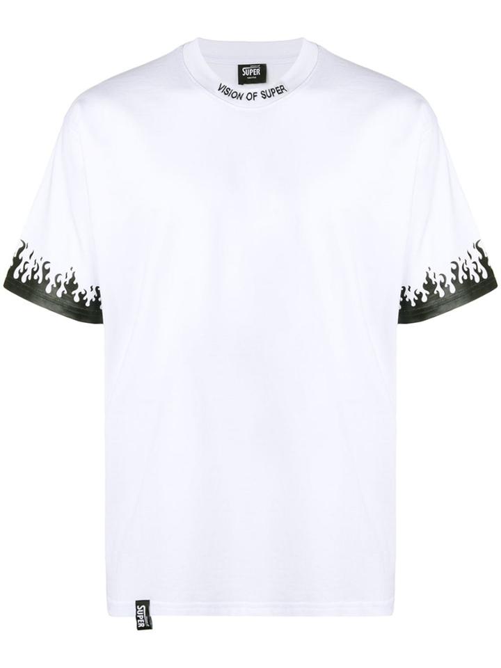Vision Of Super Flame Relaxed T-shirt - White