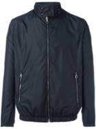 Salvatore Ferragamo Band Collar Double-sided Jacket, Men's, Size: 50, Black, Polyimide/polyester