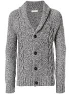 Etro - Cable Knit Cardigan - Men - Cashmere/wool - M, Grey, Cashmere/wool
