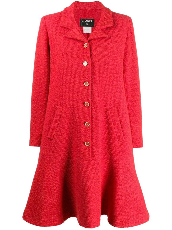 Chanel Vintage 2000's Textured Coat Dress